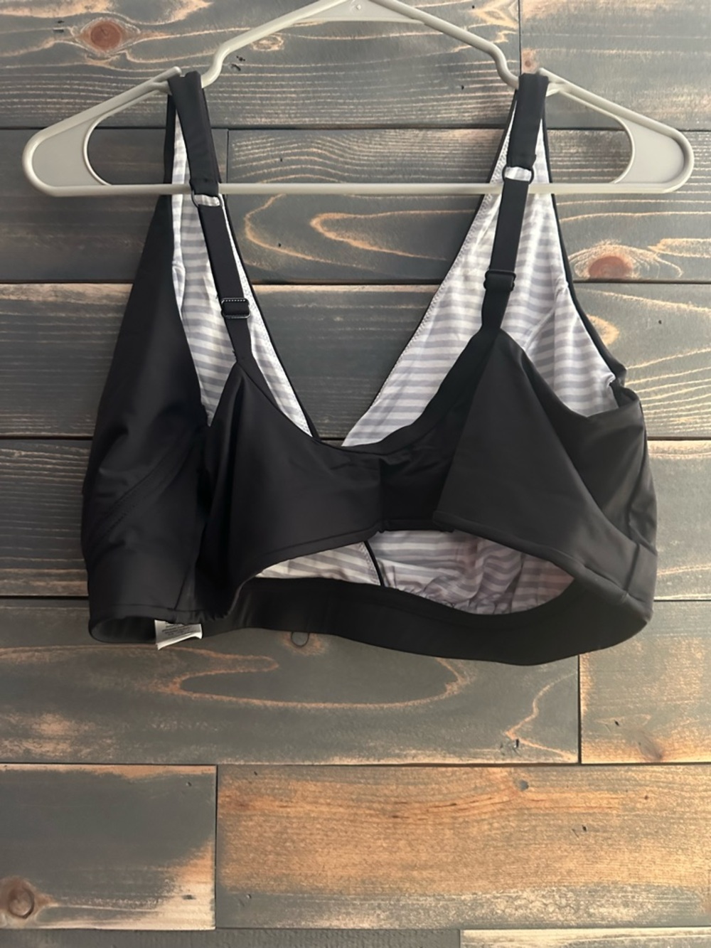 NWOT Bravado Black Swim Bra - Picture 3 of 3